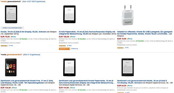 Kindle-Sonderangebote Kindle-Sonderangebote