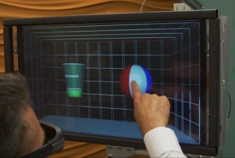 Microsoft 3D Touchscreen-Feedback