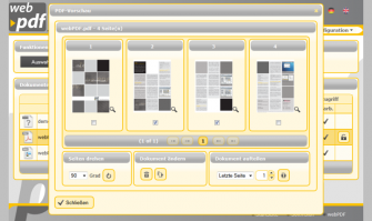 webPDF Dokumentenpreview