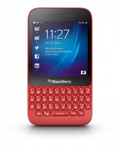Das Q5 ist vor allem für Privatleute, weniger für Geschäftsleute gedacht (Foto: Blackberry).