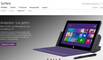 Microsofts neue Version des Surface-Tablets