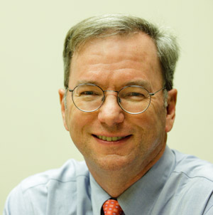 Google-Chairman <b>Eric Schmidt</b> (Bild: Stephen Shankland/CNET) - eric-schmidt