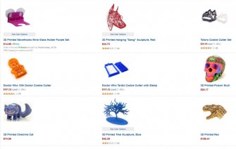 Neben 3D-Druckern und Zubehör für 3D-Drucker gibt es in Amazons 3D-Printing Store auch Produkte aus dem 3D-Drucker zu kaufen (Screenshot: ITespresso).