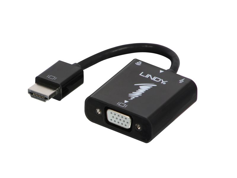 LindyAdapter verbindet HDMI mit alten VGAMonitoren ITespresso.de
