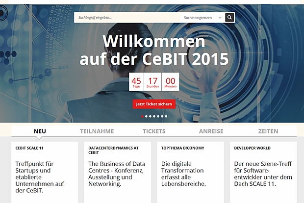 Auch die CeBIT 2015 widmet sich den Themen Industrie 4.0 und Internet der Dinge.