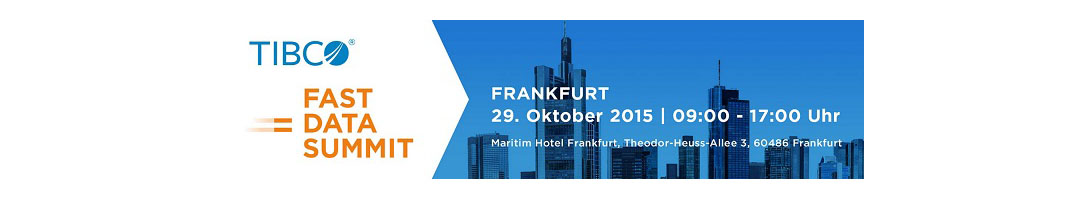 TIBCO FAST DATA SUMMIT 2015