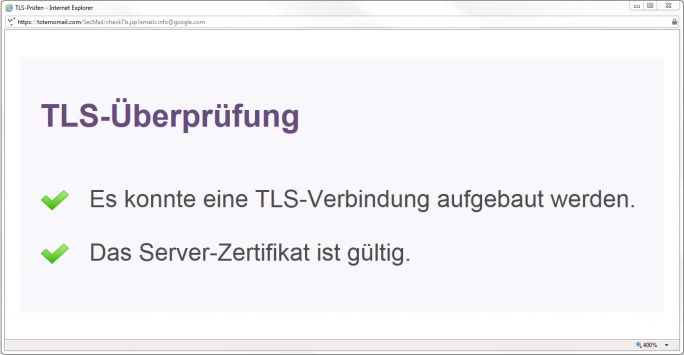 totemo_TLSÜberprüfung (Grafik: Totemo)