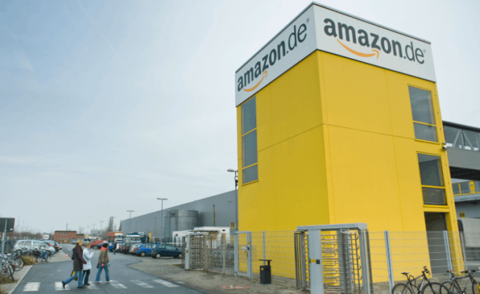Das Amazon-Logistikzentrum in Leipzig (Bild: Amazon)