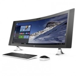 Zu den bereist mit Intels RealSense-Technologie ausgestatteen Produkten gehören zum Beispiel Dells All-in-One-PC Inspiron 24 7000 und der hier abgebildete JP Envy 34 (Bild: HP Inc.)