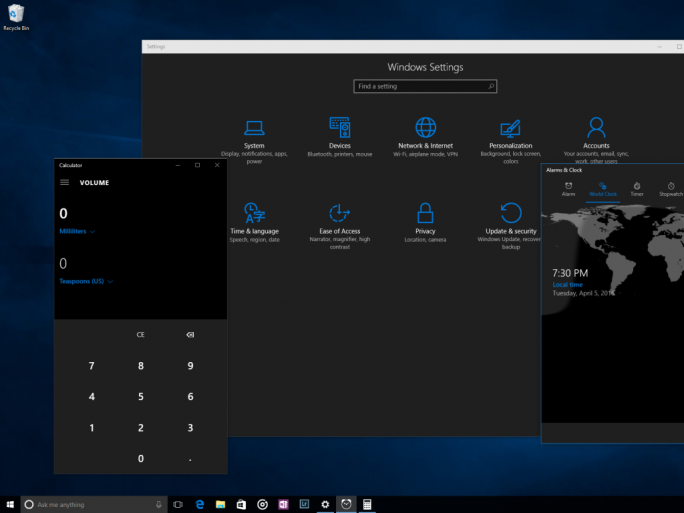 windows-10-dunkler-modus (Bild: Microsoft)