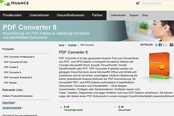 nuance pdf converter