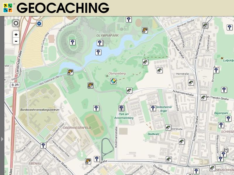 Nachtcache Karte