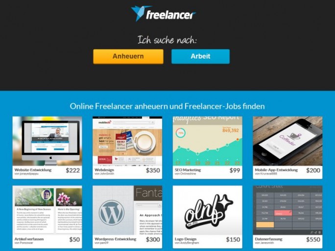 freelancer-homepage