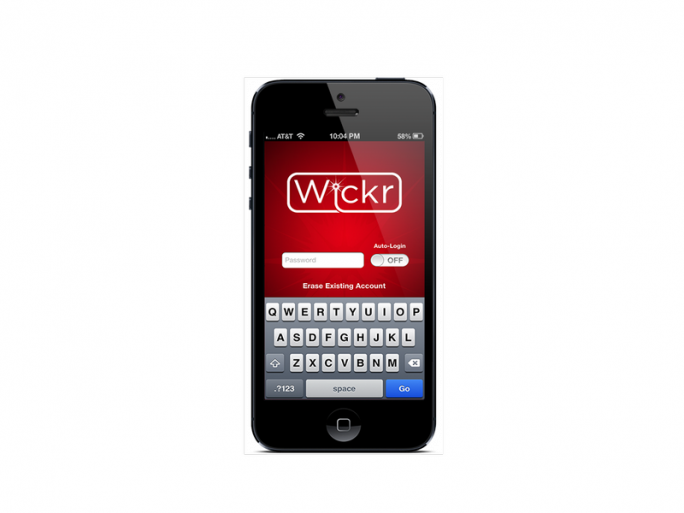 Wickr-Logo Bildschirm Android (Bild: Wickr)