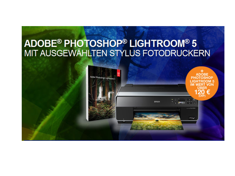 Epson Verschenkt Bei Druckerkauf Adobe Photoshop Lightroom