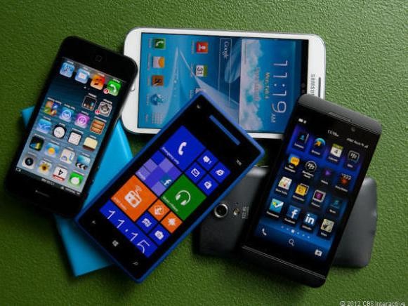 Smartphones (Bild: CNET)