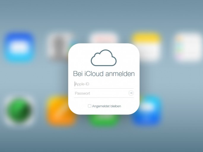 Apple iCloud Anmeldung