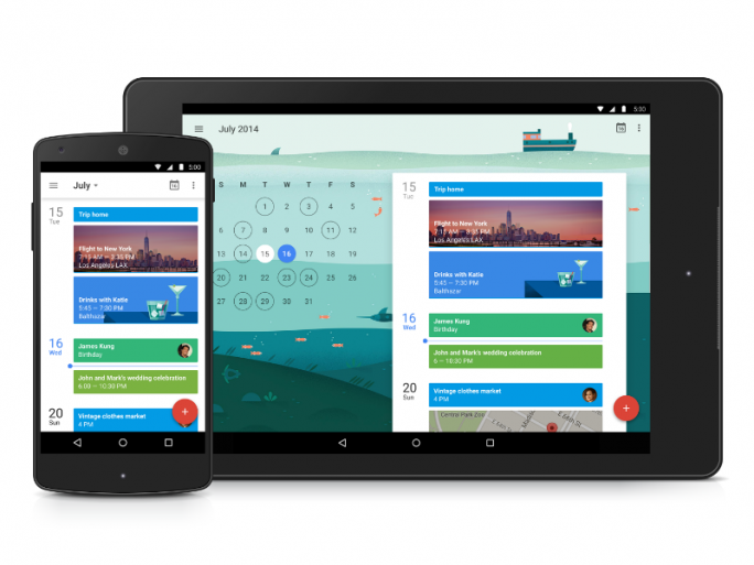 Google Kalender-App für Android (Bild: Google).