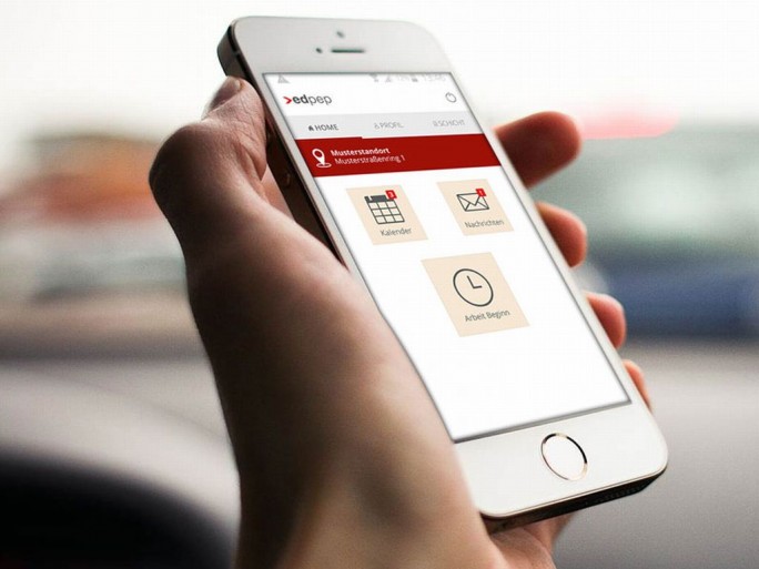 edpep auf Smartphone (Bild: Eurodata)