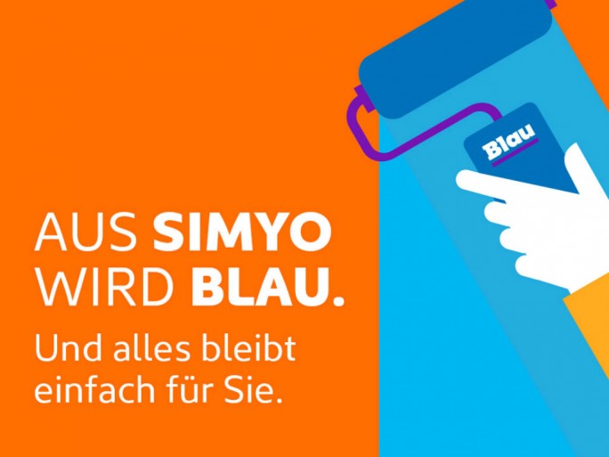 Aus Simyo wird Blau (Bild: Telefónica)