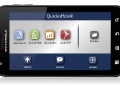 Motorola Atrix mit geöffnetem QuickOffice